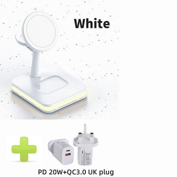 White Apple UK plug