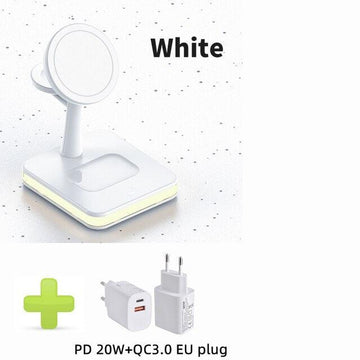 White Apple EU plug