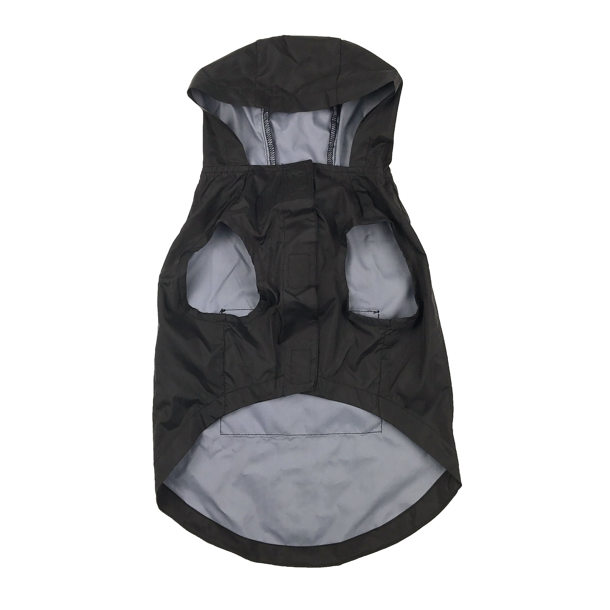 Black Packable Dog Raincoat - Puritific