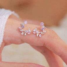 Christmas Snowflake Stud Earrings - Puritific