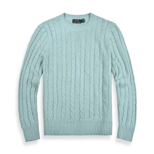 Men's Wool Casual Sweater - Puritific