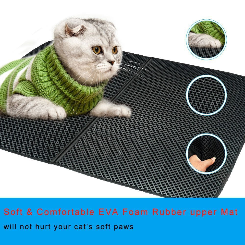 Waterproof and Non-slip Cat Litter Mat - Puritific