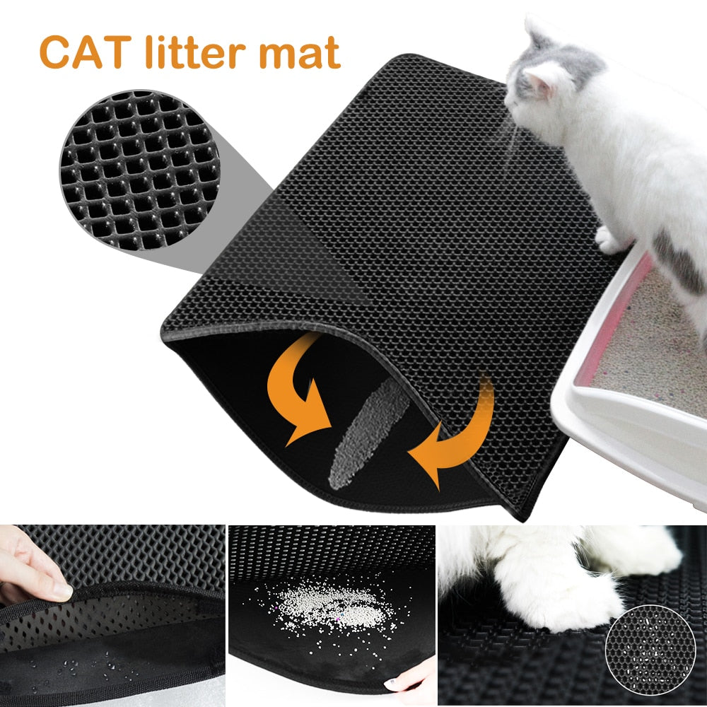 Waterproof and Non-slip Cat Litter Mat - Puritific