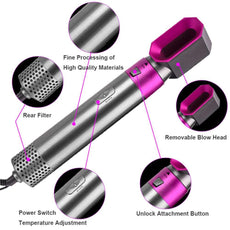 5 In 1 Hair Curler and Straightener - Puritific