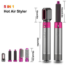 5 In 1 Hair Dryer Auto Curling Iron - Puritific