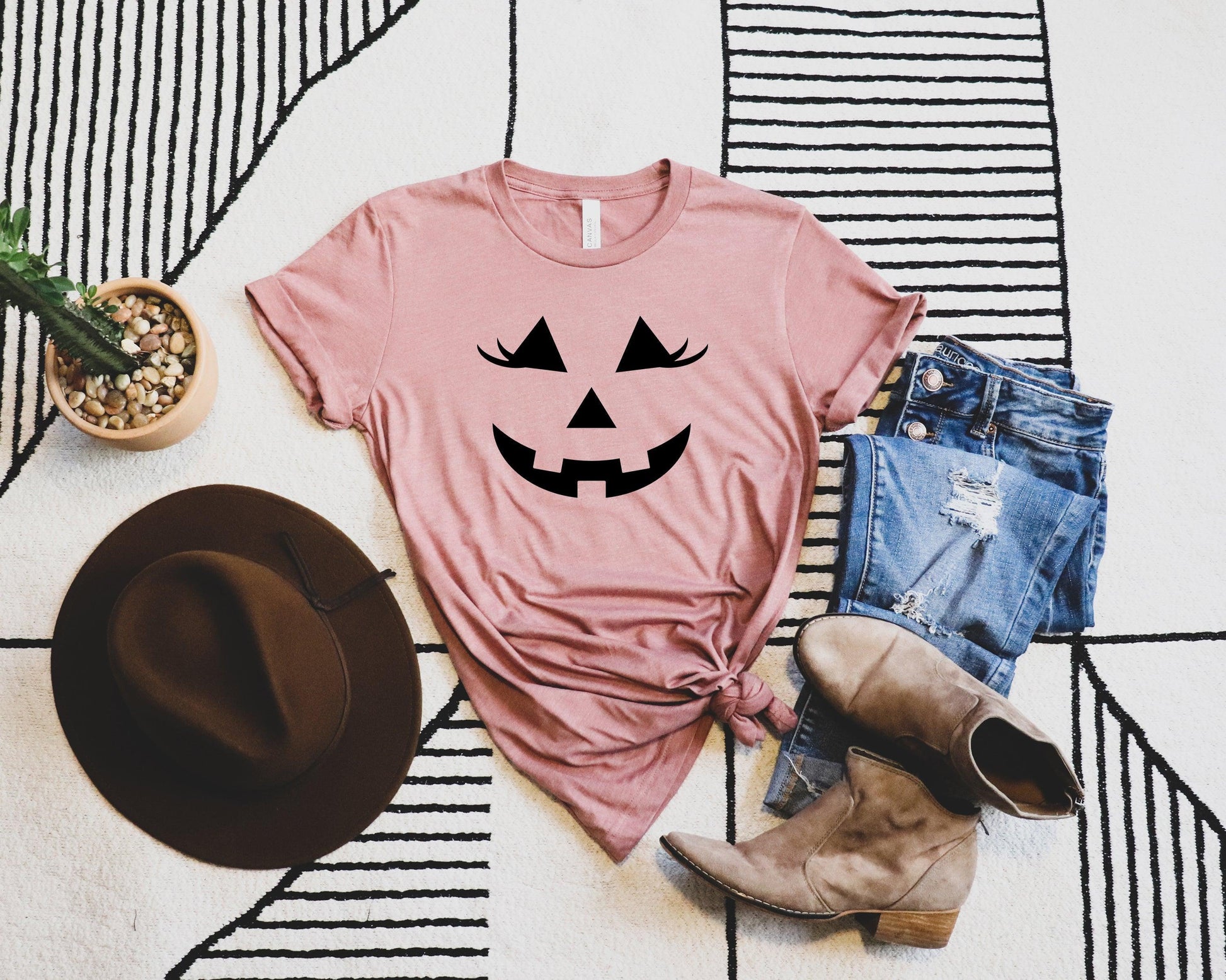 Halloween Pumpkin Face Shirt, Pumpkin Face Shirt, Halloween Outfit - Puritific