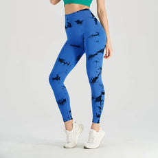 Seamless Tie Dye Leggings - Puritific