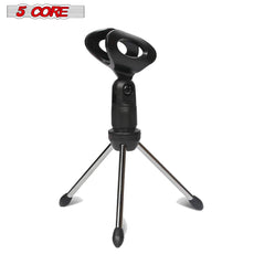 5Core Microphone Stand Tripod Mic Stand Universal Adjustable Desk Microphone arm MINI TRIPOD MIC STAND-1