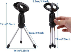 5Core Microphone Stand Tripod Mic Stand Universal Adjustable Desk Microphone arm MINI TRIPOD MIC STAND-2