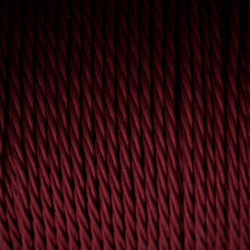 5m Burgundy 2 Core Twisted Electric Fabric 0.75mm Cable~1755-0