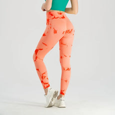 Seamless Tie Dye Leggings - Puritific