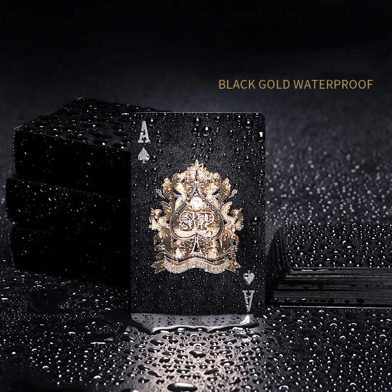 Black Gold Playing Cards - Puritific