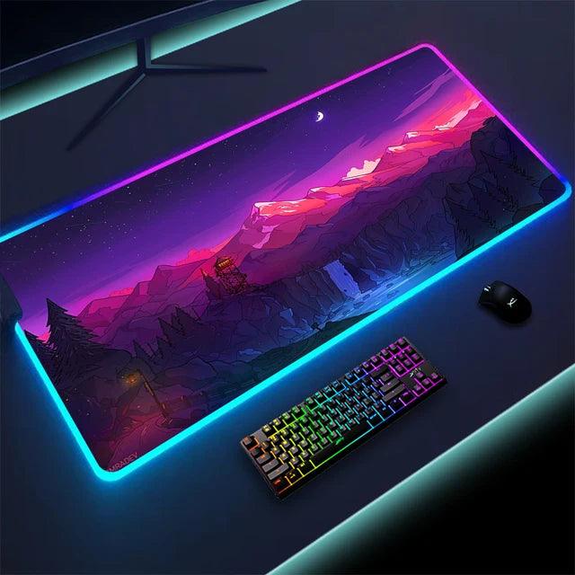 Non-slip RGB Gaming Pad - Puritific