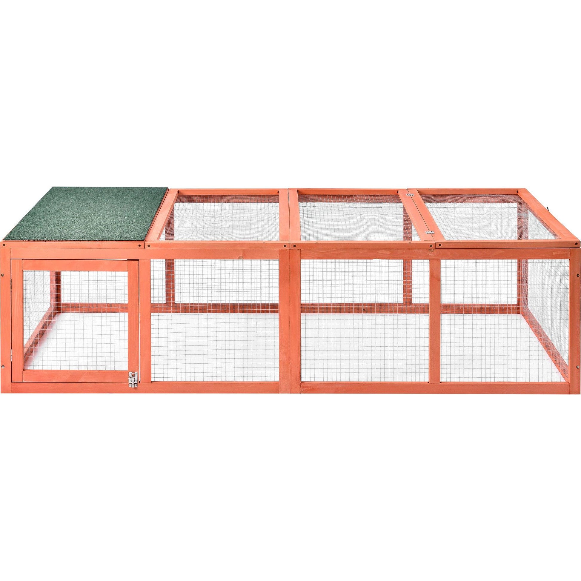 70 Outdoor Bunny Rabbit Hutch Tortoise House - Puritific