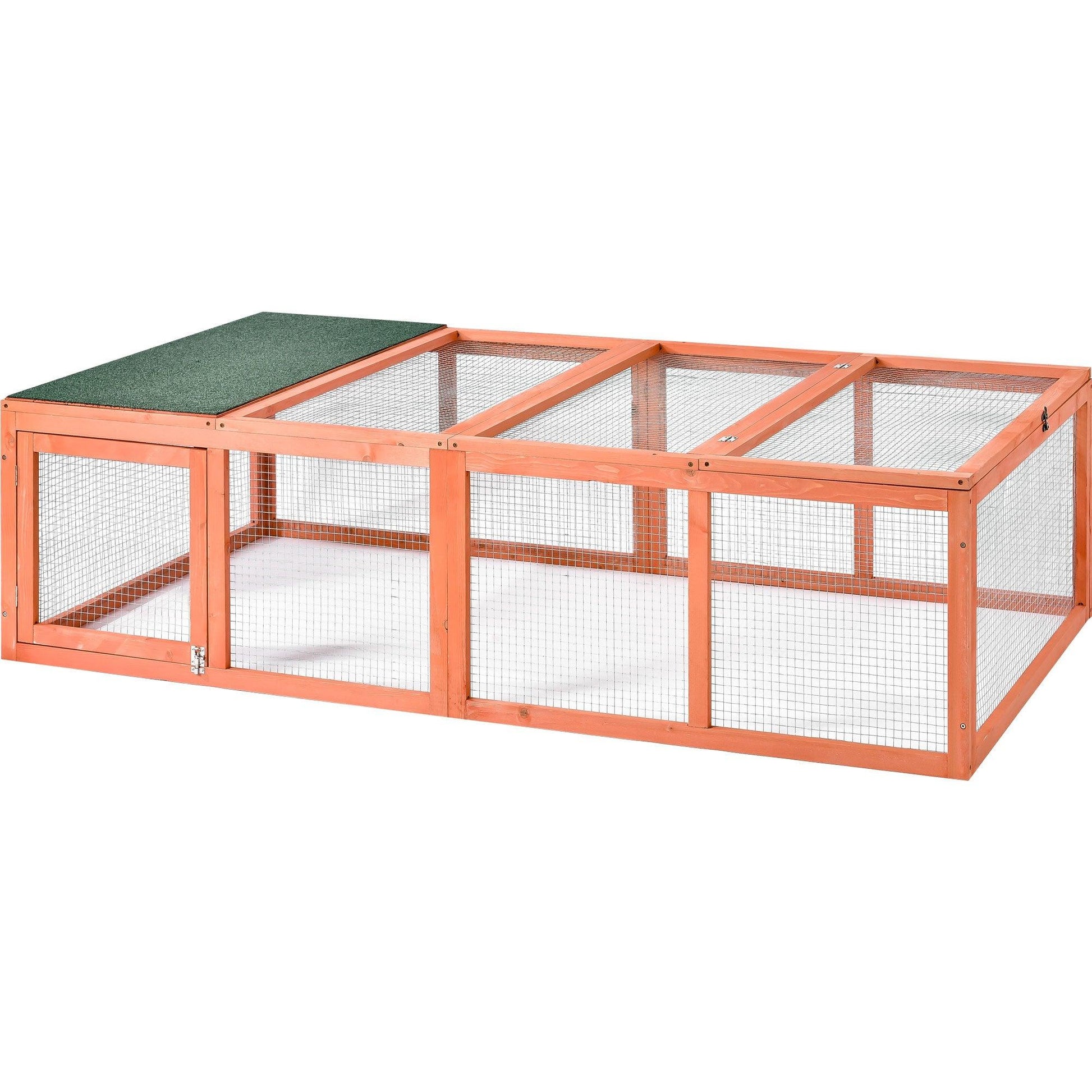 70 Outdoor Bunny Rabbit Hutch Tortoise House - Puritific