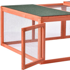 70 Outdoor Bunny Rabbit Hutch Tortoise House - Puritific