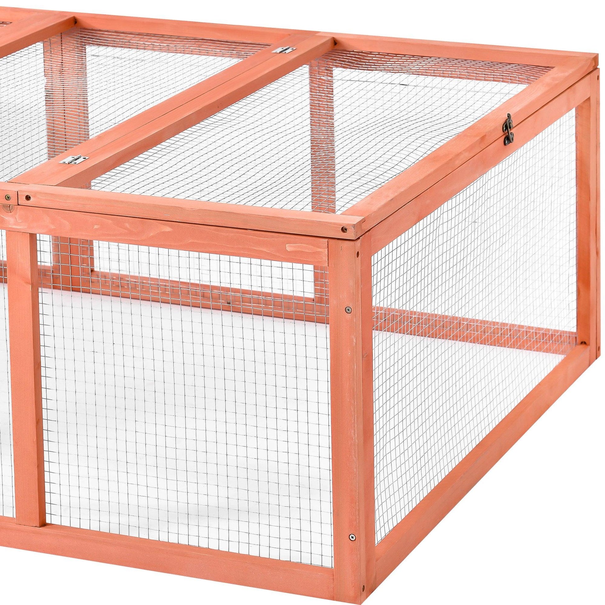 70 Outdoor Bunny Rabbit Hutch Tortoise House - Puritific