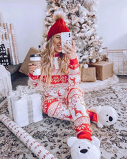 Christmas Pajamas Fall Family Set - Puritific