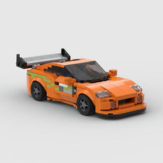 Supra Sports Car Building Blocks Brick - Puritific