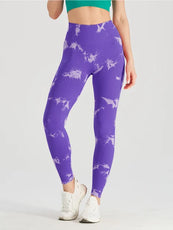 Seamless Tie Dye Leggings - Puritific