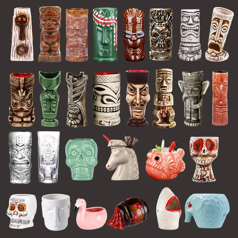 Hawaii Ceramic Tiki Mugs - Puritific