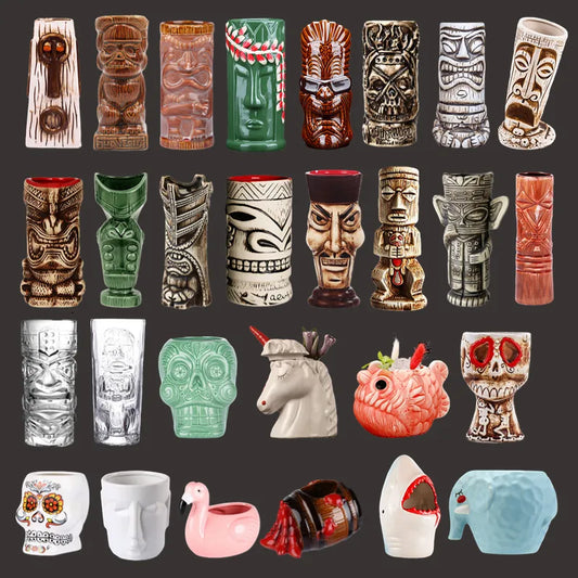 Hawaii Ceramic Tiki Mugs - Puritific