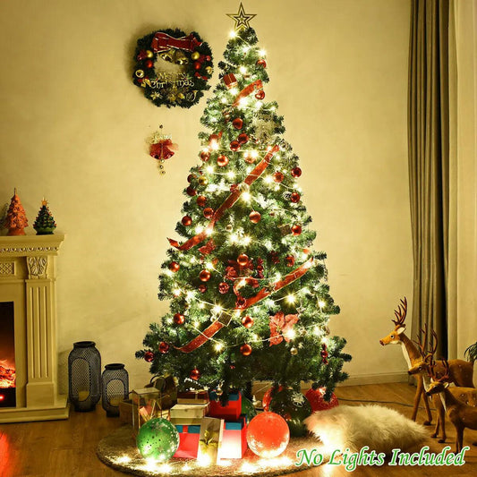 8Ft Artificial PVC Christmas Tree W/Stand - Puritific