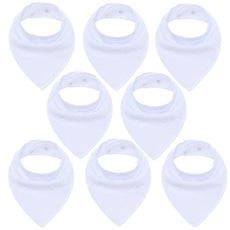 8Pcs/Lot Soft Baby Bandana Baby Bibs - Puritific