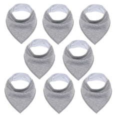 8Pcs/Lot Soft Baby Bandana Baby Bibs - Puritific