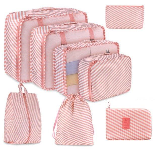 8Pcs/set Large Capacity Travel Organizer - Puritific