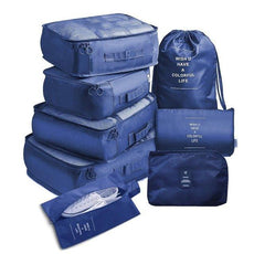 8Pcs/set Large Capacity Travel Organizer - Puritific