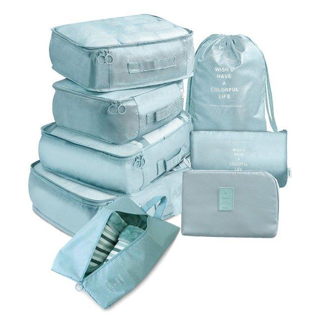 8Pcs/set Large Capacity Travel Organizer - Puritific