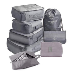 8Pcs/set Large Capacity Travel Organizer - Puritific