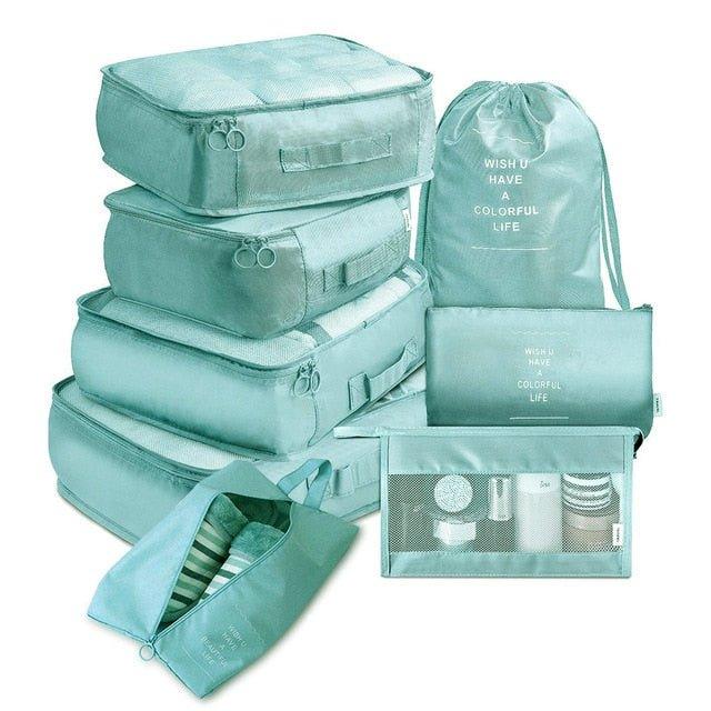 8Pcs/set Large Capacity Travel Organizer - Puritific