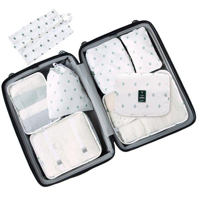 8Pcs/set Large Capacity Travel Organizer - Puritific