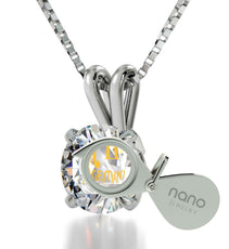 925 Sterling Silver Gemini Necklace - Puritific