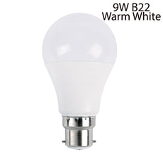 9W B22 Light Bulb Energy Saving Lamp Warm White Globe~1372-0