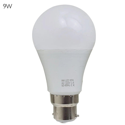 9W B22 Screw LED Light GLS bulbs, Energy Saving Edison Cool White 6000K ~4417-0