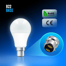 9W B22 Screw LED Light GLS bulbs, Energy Saving Edison Cool White 6000K ~4417-4