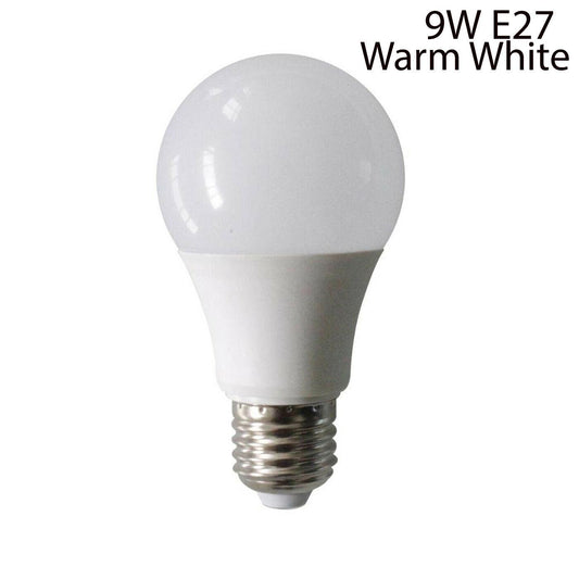 9W E27 Light Bulb Energy Saving Lamp Warm White Globe~1373-0