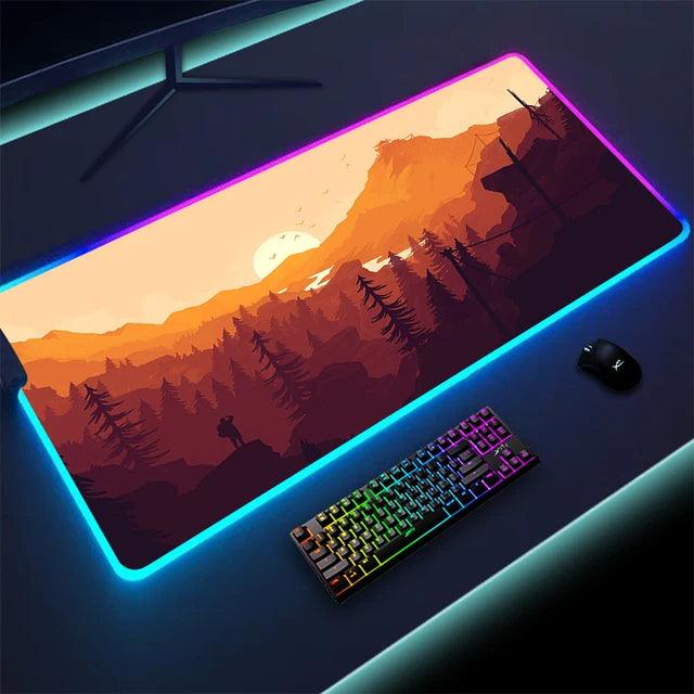 Non-slip RGB Gaming Pad - Puritific