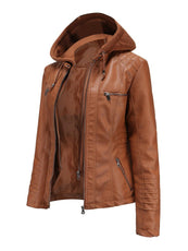 Autumn Winter Pu Faux Leather Jacket - Puritific