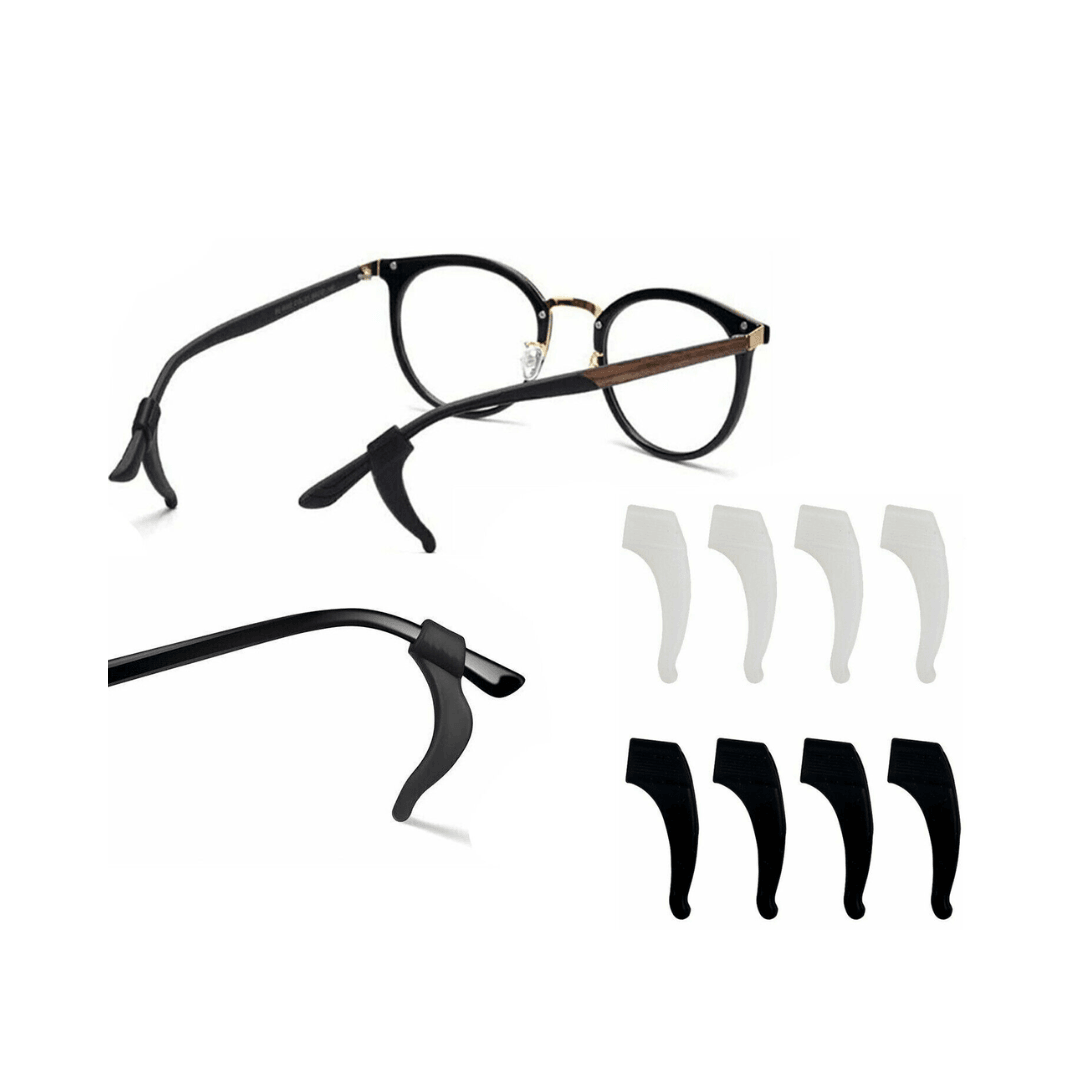 4 Pair Anti Slip Glasses Ear Hooks Tip - Puritific