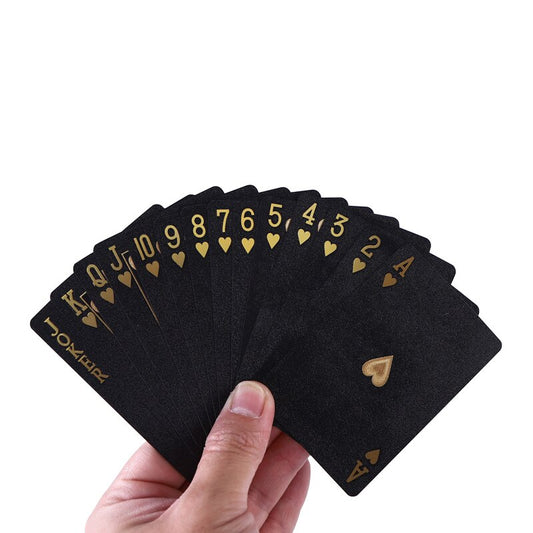 Black Gold Playing Cards - Puritific