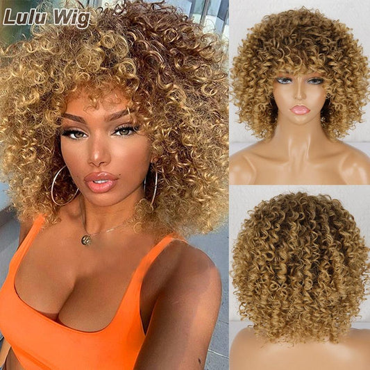 Afro Kinky Curly Wig - Puritific