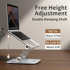 Aluminum Alloy Rotating Laptop Stand - Puritific