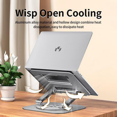 Aluminum Alloy Rotating Laptop Stand - Puritific