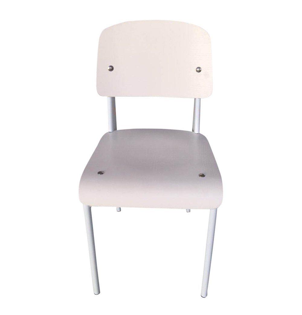 Anaïs Chair - White Seat/Back & White Frame-0