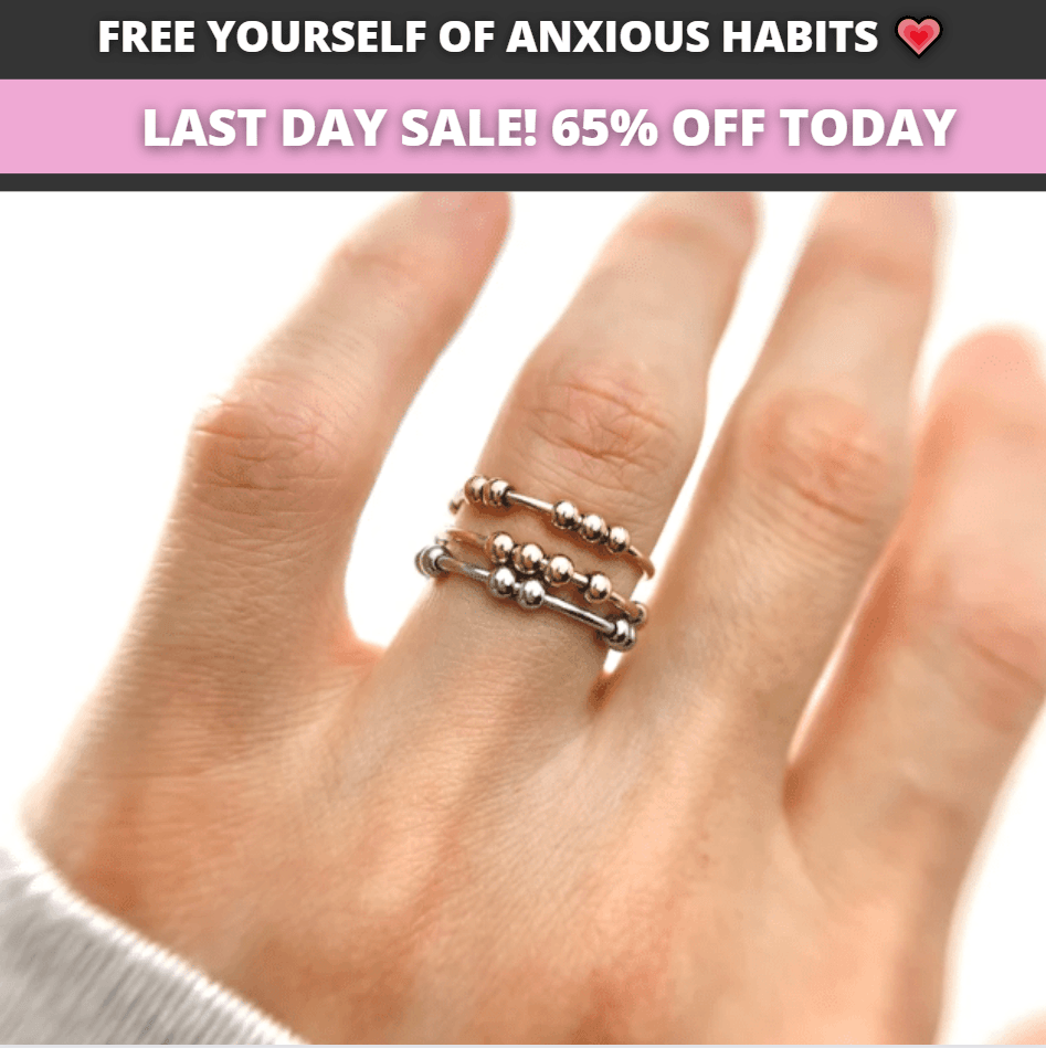 Anxiety Relief Fidget Beads Ring - Puritific