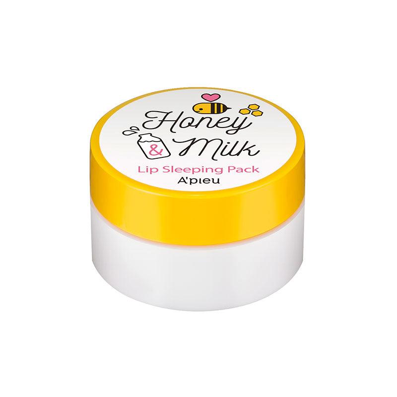 APIEU Honey & Milk Lip Sleeping Pack 6.7g-0